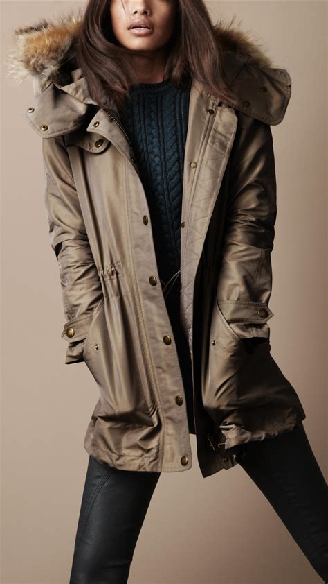 parka burberry mujer|burberry parka sale.